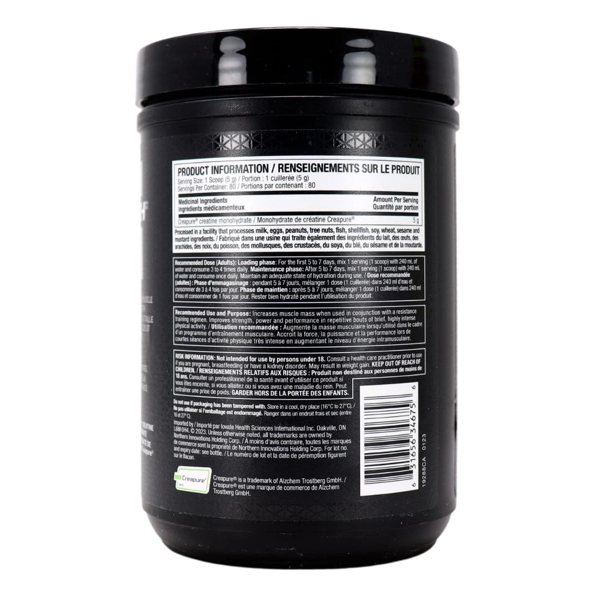 MuscleTech Platinum 100% Creatine Unflavoured (400 g)