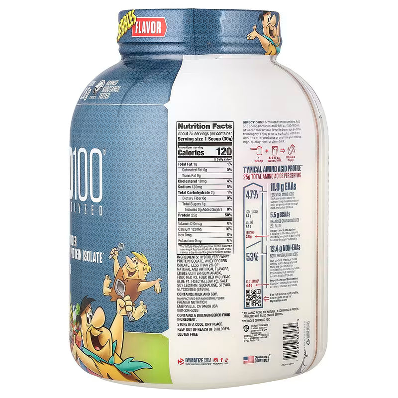 Dymatize ISO100 Hydrolyzed Whey Protein Isolate (5 lbs)