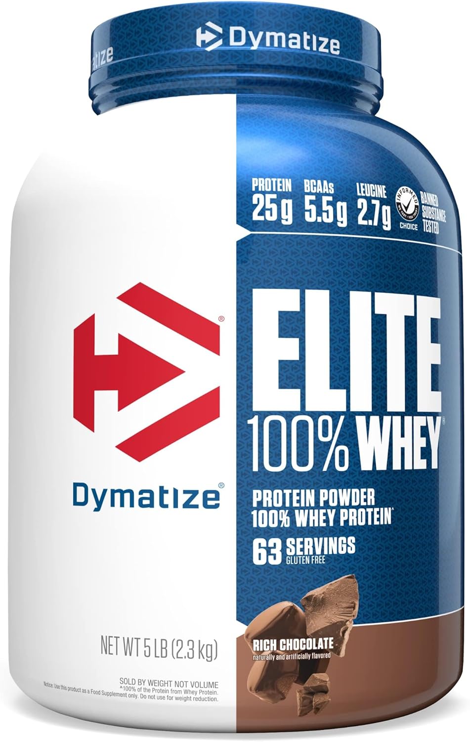 Dymatize Elite 100% Whey Protein (5 lbs)