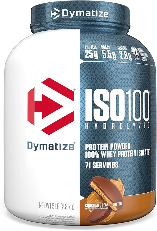 Dymatize ISO100 Hydrolyzed Whey Protein Isolate (5 lbs)