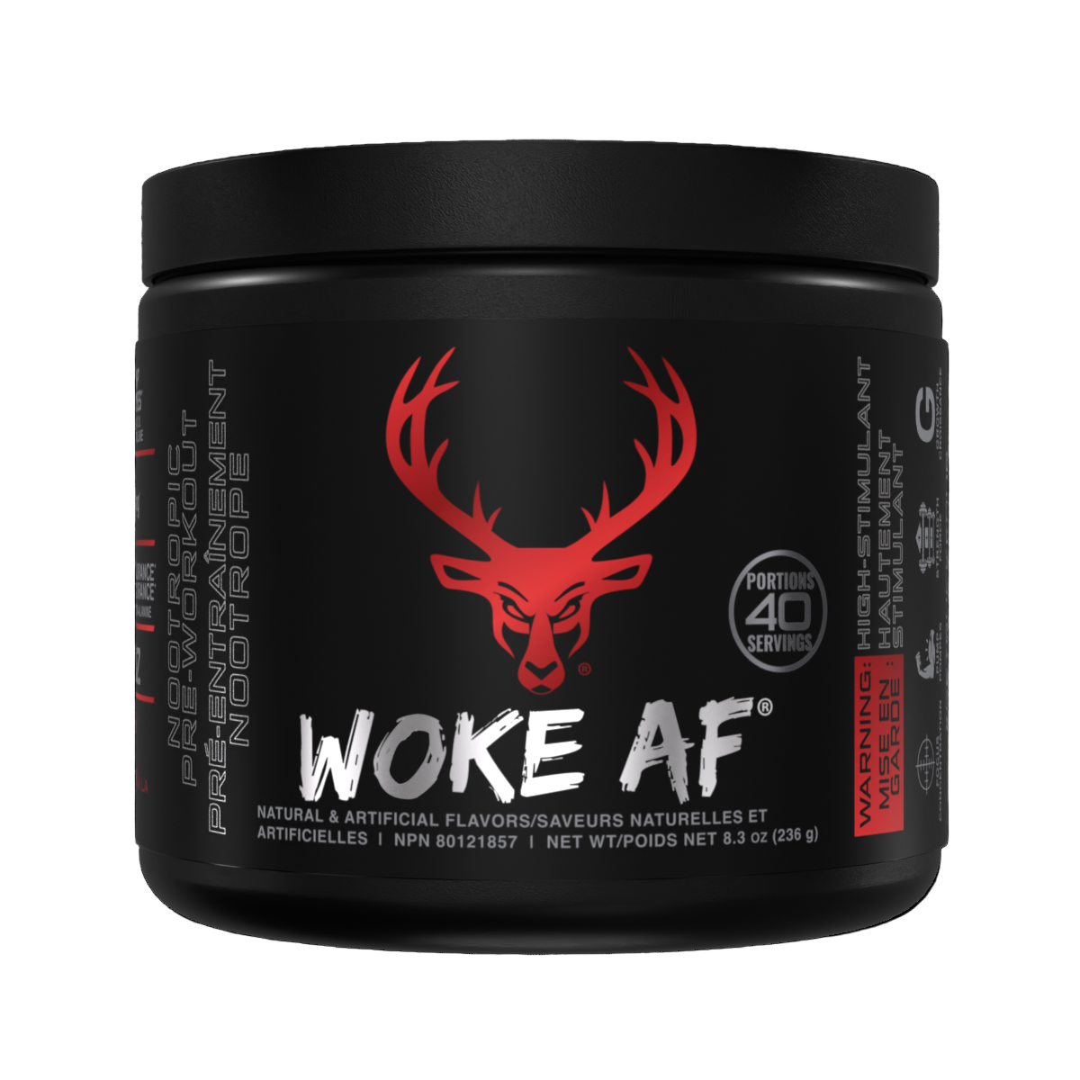 Woke AF Pre-Workout (40 Servings)