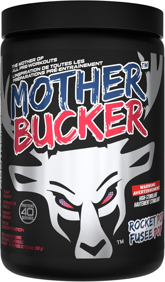 Mother Bucker High-Stimulant Nootropic Pre-Workout (40 Servings)