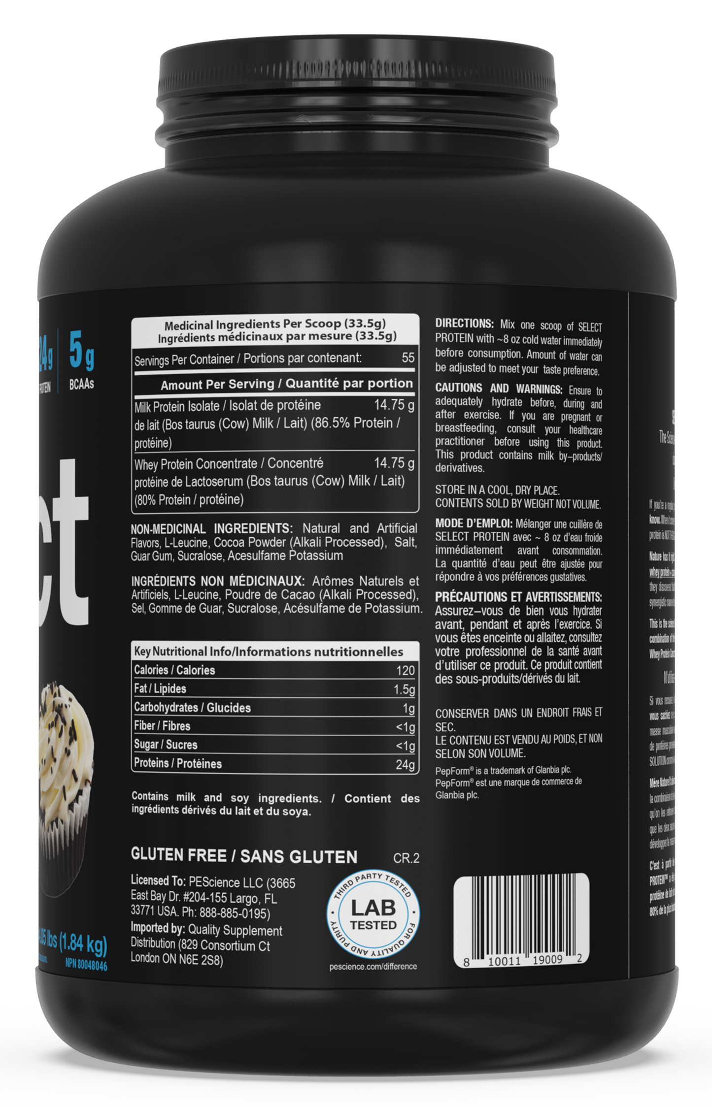 PEScience Select Protein (55 Servings)