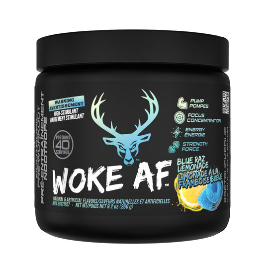 Woke AF Pre-Workout (40 Servings)