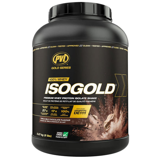 PVL ISOGOLD Premium Whey Protein Isolate (5 lb)