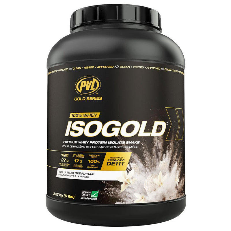PVL ISOGOLD Premium Whey Protein Isolate (5 lb)